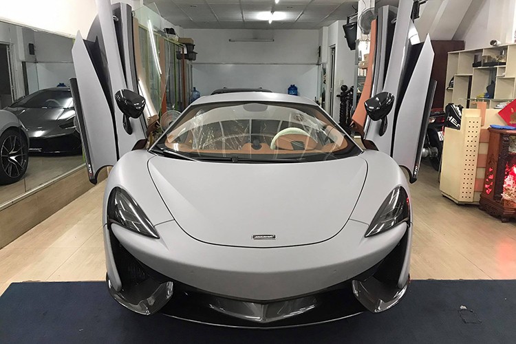 &quot;Tinh cu&quot; McLaren gia 12 ty cua Cuong Do la do khung